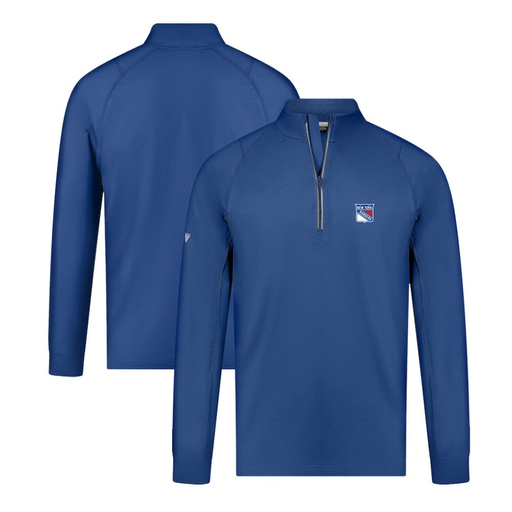 New York Rangers Levelwear Theory Insignia Core Quarter-Zip Pullover Top -  NHL Pullover