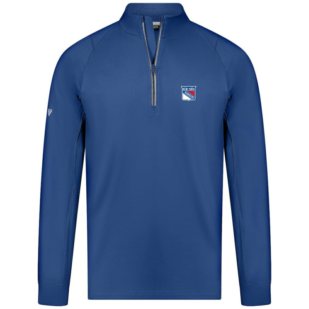 New York Rangers Levelwear Theory Insignia Core Quarter-Zip Pullover Top -  NHL Pullover
