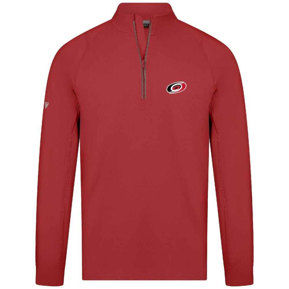 Carolina Hurricanes Levelwear Theory Insignia Core Quarter-Zip Pullover Top -  NHL Pullover
