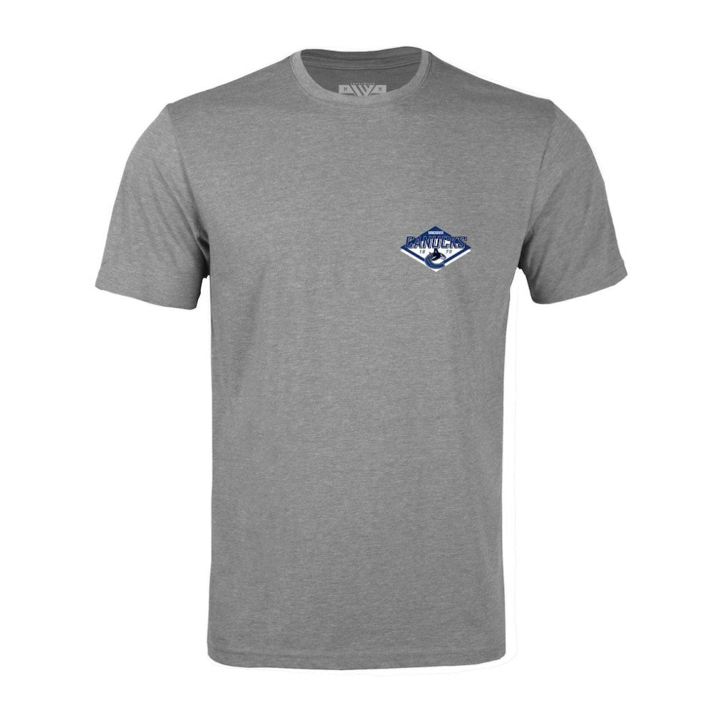 Vancouver Canucks Levelwear Richmond Club Patch 2.0 T-Shirt -  NHL T-shirts