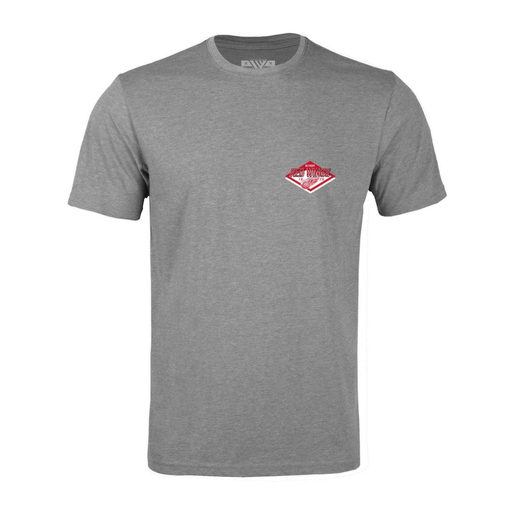 Detroit Red Wings Levelwear Richmond Club Patch 2.0 T-Shirt -  NHL T-shirts