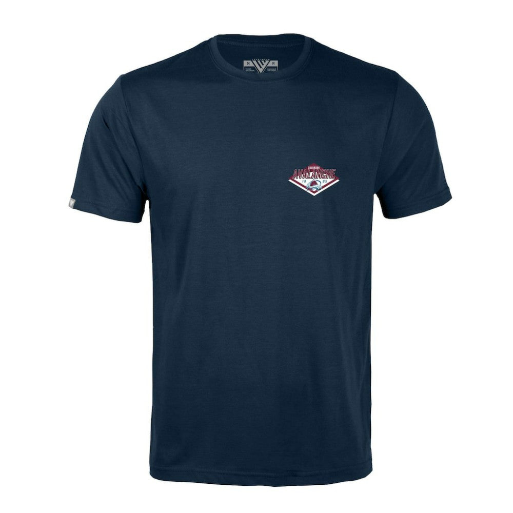 Colorado Avalanche Levelwear Richmond Club Patch 2.0 T-Shirt -  NHL T-shirts