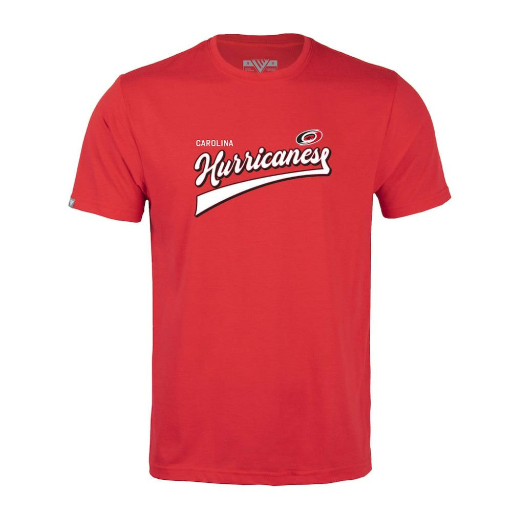 Carolina Hurricanes Levelwear Richmond Retro Script T-Shirt -  NHL T-shirts