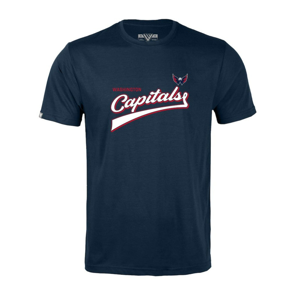 Washington Capitals Levelwear Richmond Retro Script T-Shirt -  NHL T-shirts