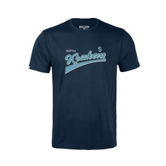 Seattle Kraken Levelwear Youth Little Richmond Retro Script T-Shirt -  NHL T-shirts