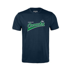 Vancouver Canucks Levelwear Youth Little Richmond Retro Script T-Shirt -  NHL T-shirts