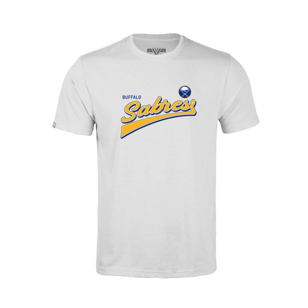 Buffalo Sabres Levelwear Youth Little Richmond Retro Script T-Shirt -  NHL T-shirts