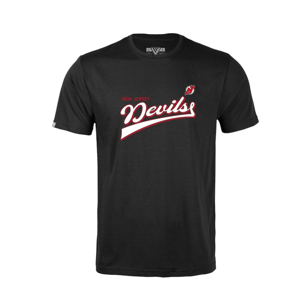 New Jersey Devils Levelwear Youth Little Richmond Retro Script T-Shirt -  NHL T-shirts