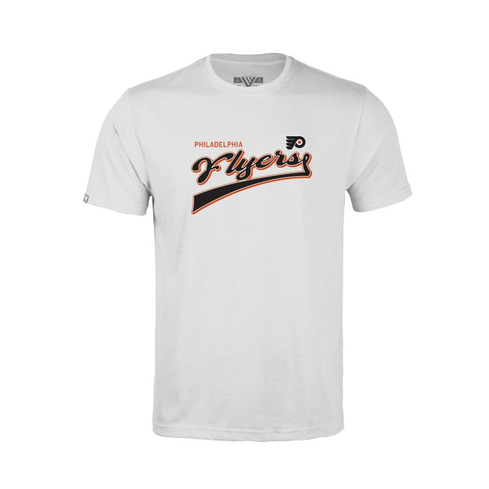 Philadelphia Flyers Levelwear Youth Little Richmond Retro Script T-Shirt -  NHL T-shirts
