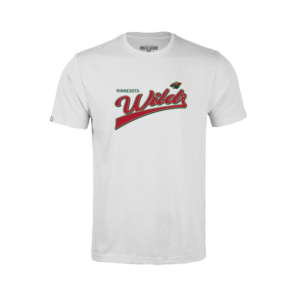 Minnesota Wild Levelwear Youth Little Richmond Retro Script T-Shirt -  NHL T-shirts