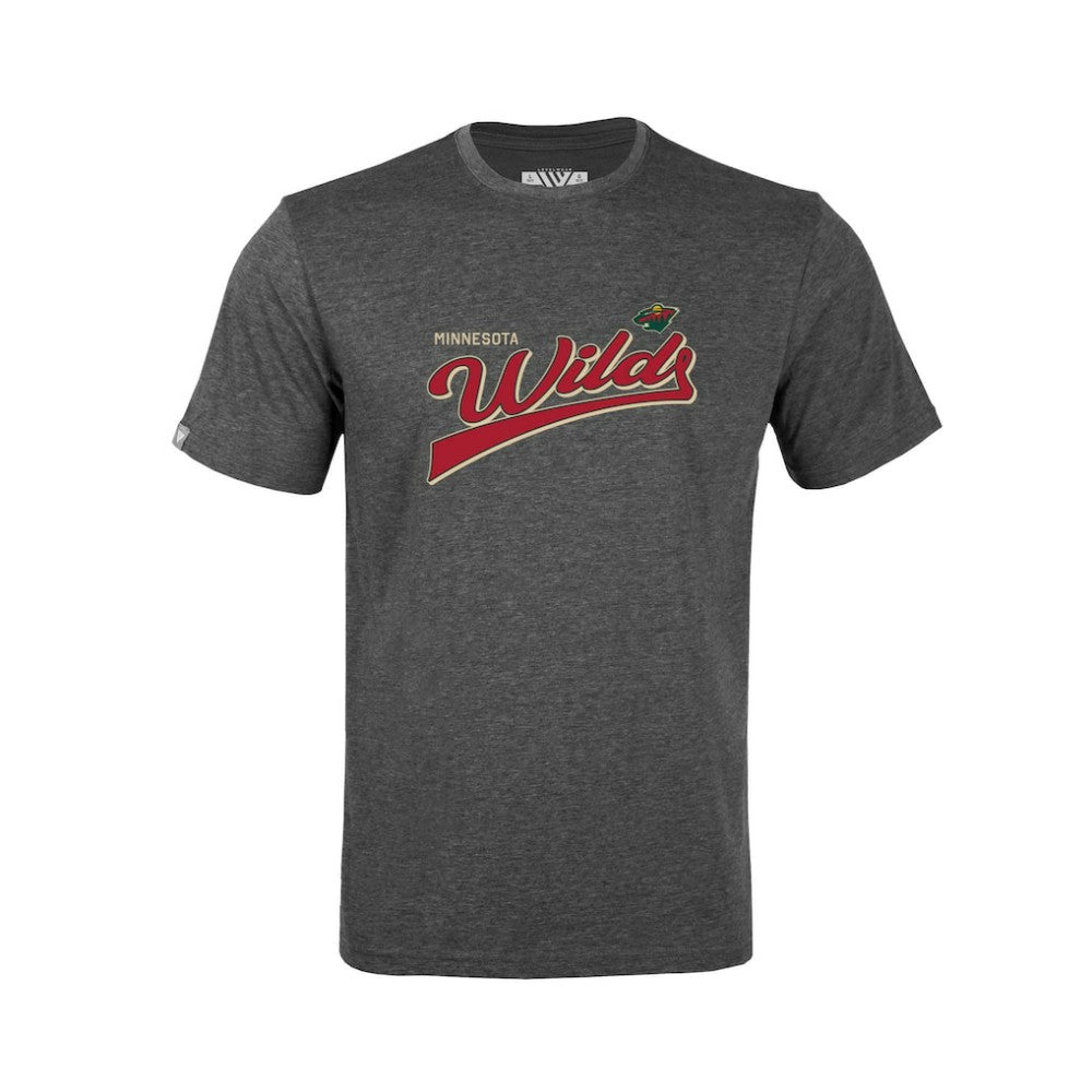 Minnesota Wild Levelwear Youth Little Richmond Retro Script T-Shirt -  NHL T-shirts