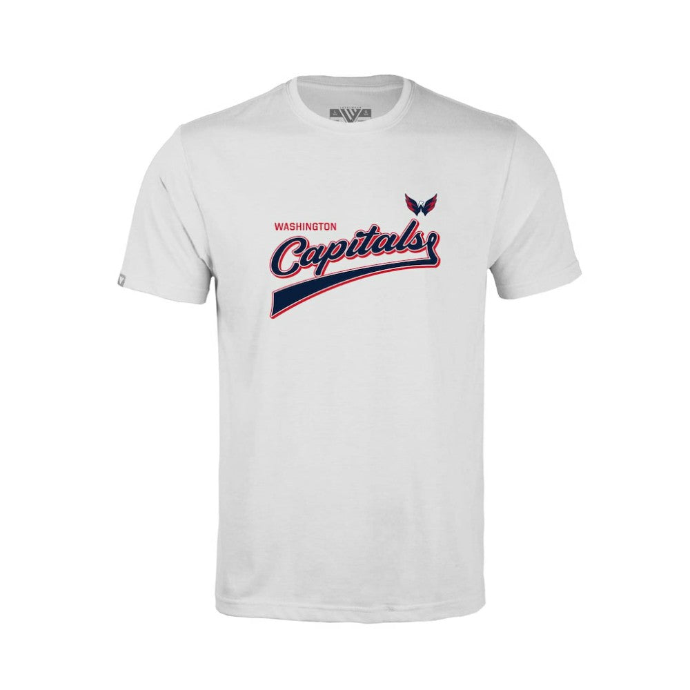 Washington Capitals Levelwear Youth Little Richmond Retro Script T-Shirt -  NHL T-shirts