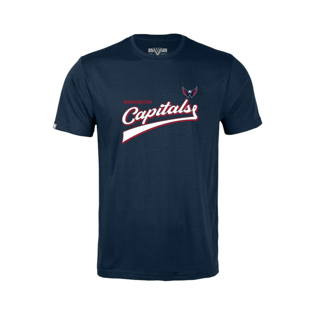 Washington Capitals Levelwear Youth Little Richmond Retro Script T-Shirt -  NHL T-shirts