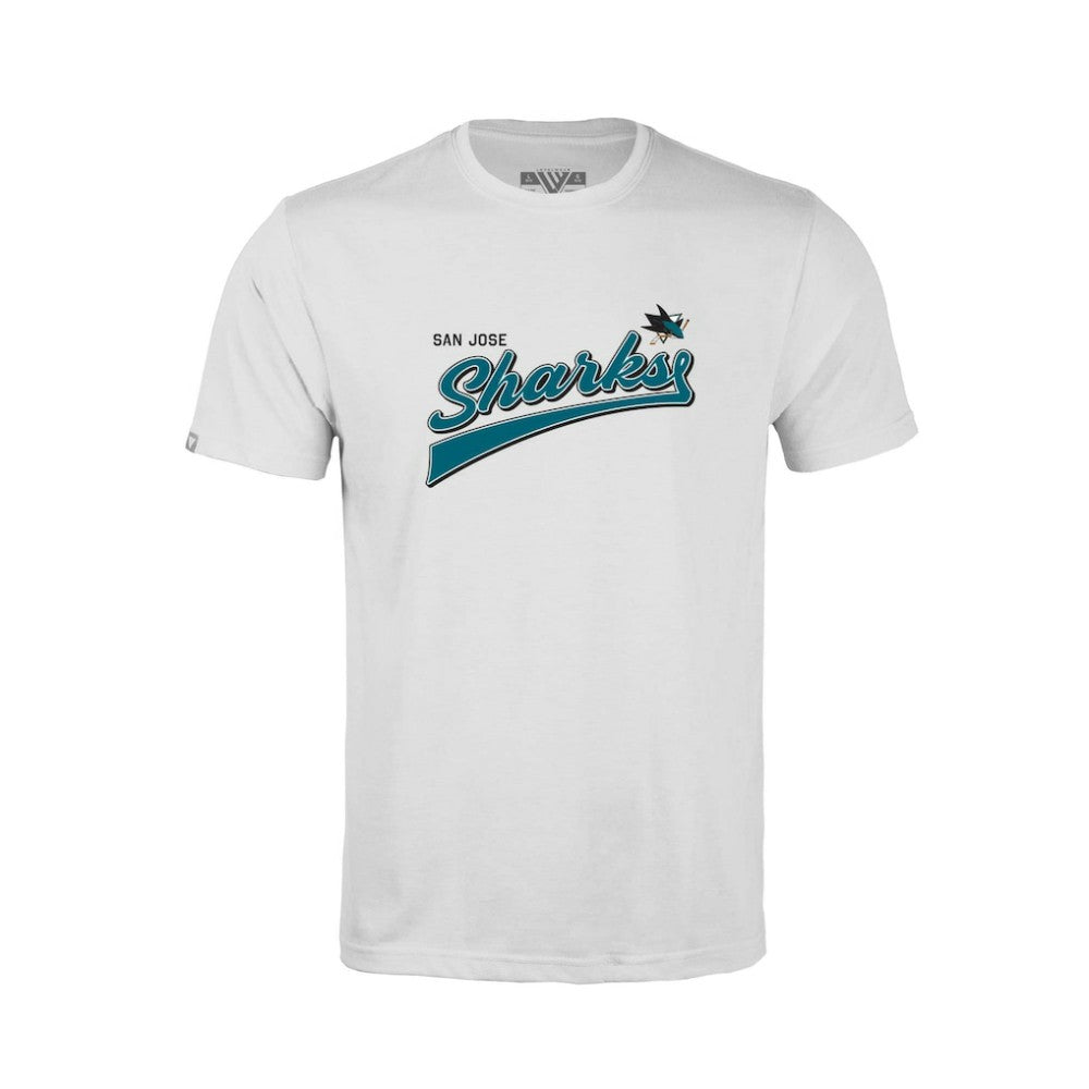 San Jose Sharks Levelwear Youth Little Richmond Retro Script T-Shirt -  NHL T-shirts