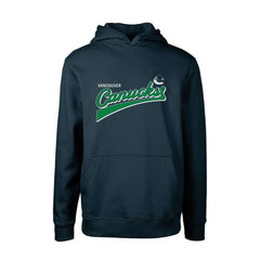 Vancouver Canucks Levelwear Youth Podium Retro Script Fleece Pullover Hoodie -  NHL Hoodies