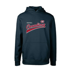 Montreal Canadiens Levelwear Youth Podium Retro Script Fleece Pullover Hoodie -  NHL Hoodies