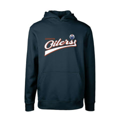 Edmonton Oilers Levelwear Youth Podium Retro Script Fleece Pullover Hoodie -  NHL Hoodies