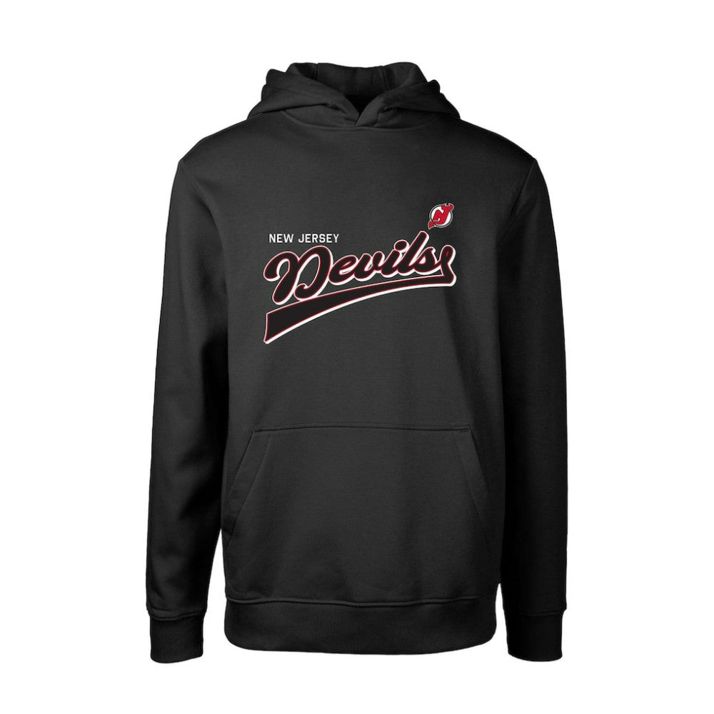 New Jersey Devils Levelwear Youth Podium Retro Script Fleece Pullover Hoodie -  NHL Jerseys