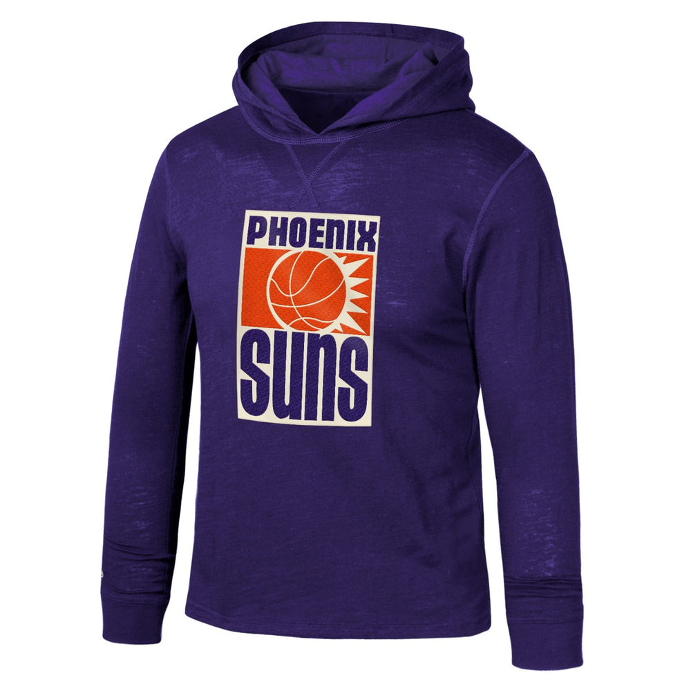 Purple Phoenix Suns Youth Hardwood Classics Legendary Slub Lightweight Pullover Hoodie | NBA