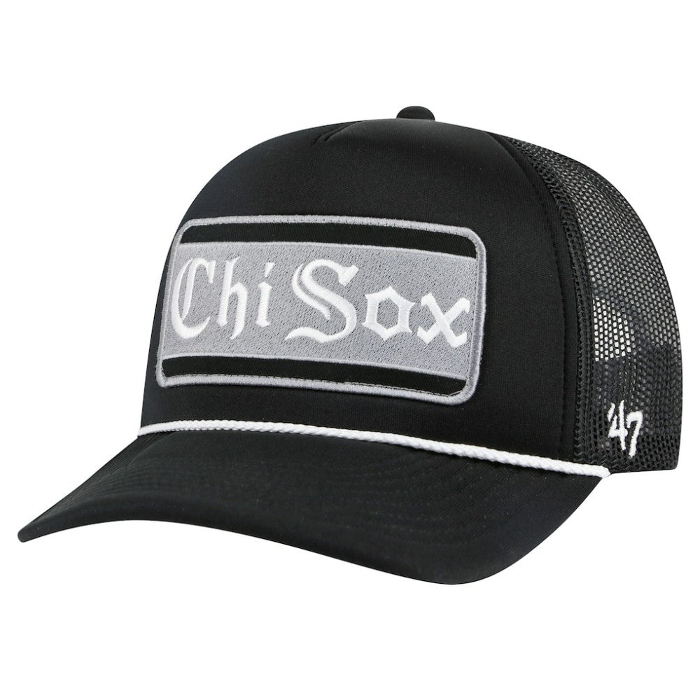 Chicago White Sox '47 Local Patch Foam Front Trucker Adjustable Hat - MLB Hats