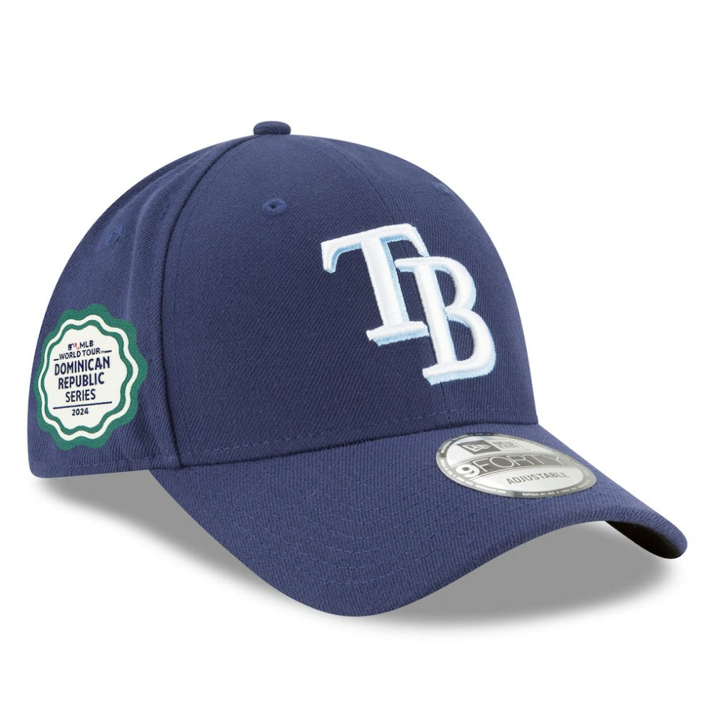Tampa Bay Rays New Era 2024 MLB World Tour: Dominican Republic Series 9FORTY Adjustable Hat - MLB Hats