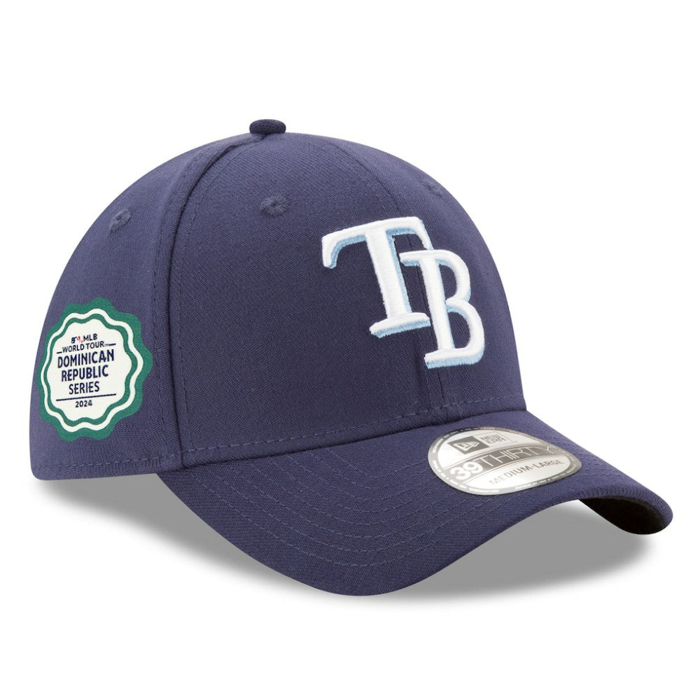 Tampa Bay Rays New Era 2024 MLB World Tour: Dominican Republic Series 39THIRTY Flex Hat - MLB Hats