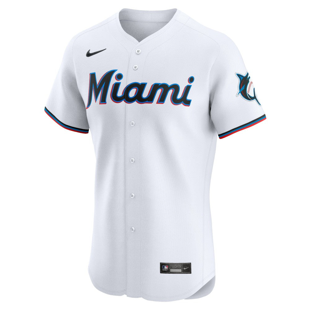 Eury Perez Miami Marlins Nike Home Elite Player Jersey - MLB Jerseys