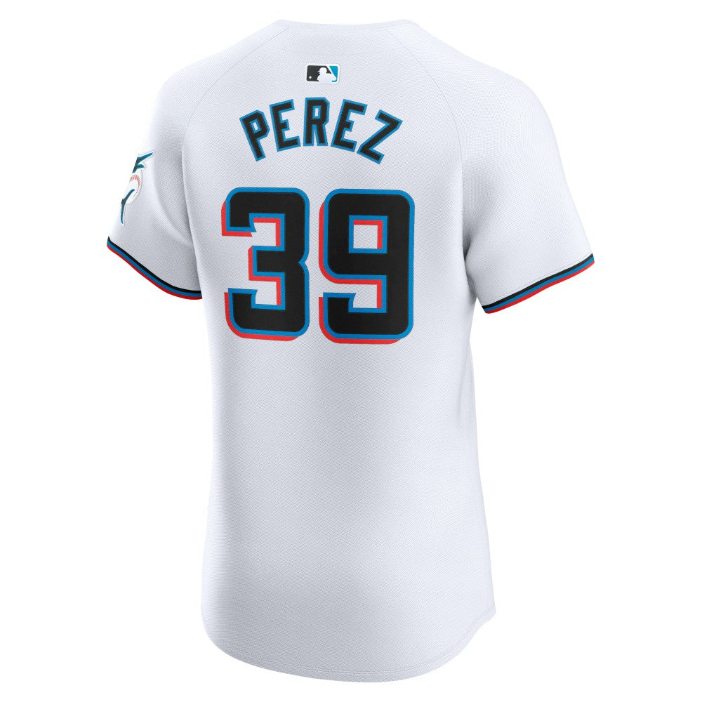 Eury Perez Miami Marlins Nike Home Elite Player Jersey - MLB Jerseys