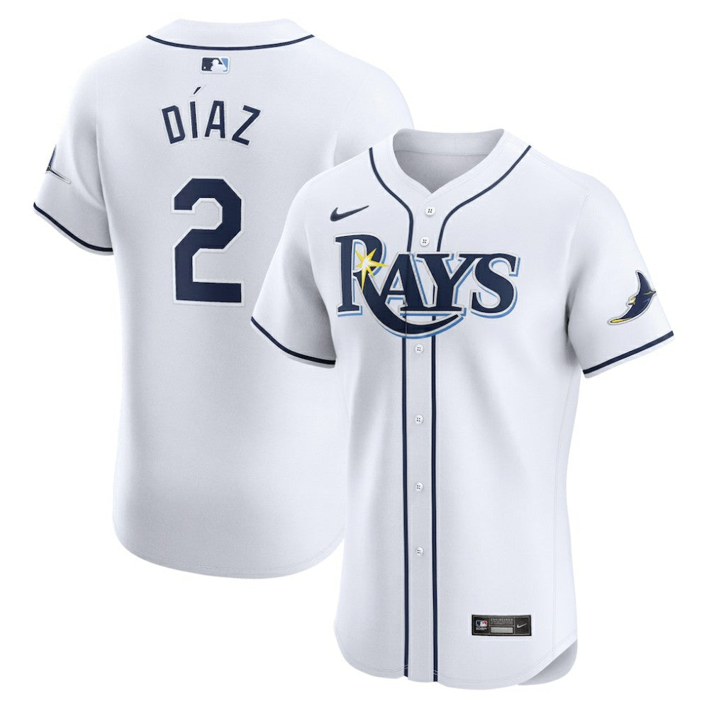 Yandy Diaz Tampa Bay Rays Nike Home Elite Player Jersey - MLB Jerseys