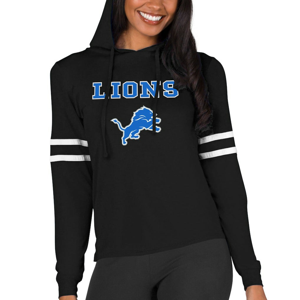Detroit Lions Concepts Sport Women's Marathon Lightweight Lounge Pullover Hoodie | NFL Hot