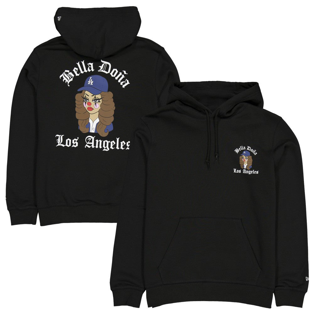 New Era Women's Bella Dona x Los Angeles Dodgers Pullover Hoodie - MLB Hoodies