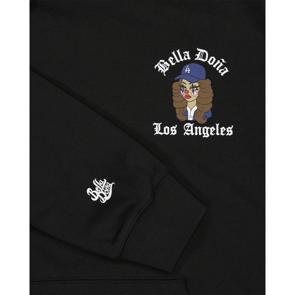 New Era Women's Bella Dona x Los Angeles Dodgers Pullover Hoodie - MLB Hoodies