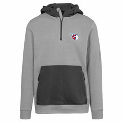 Cleveland Guardians Levelwear Chicane Insignia Quarter-Zip Hoodie - MLB Hoodies