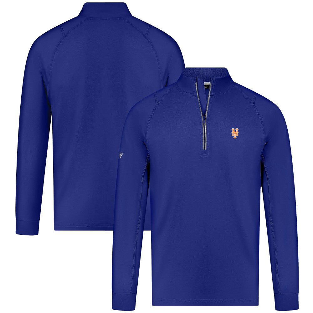 New York Mets Levelwear Theory Insignia Quarter-Zip Pullover - MLB Pullover