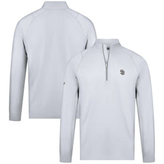 San Diego Padres Levelwear Theory Insignia Quarter-Zip Pullover - MLB Pullover