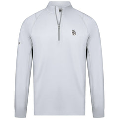 San Diego Padres Levelwear Theory Insignia Quarter-Zip Pullover - MLB Pullover