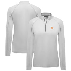 San Francisco Giants Levelwear Women's Kinetic Insignia Quarter-Zip Pullover - MLB Pullover