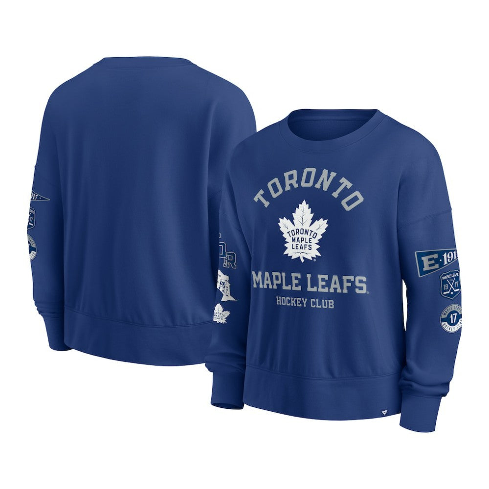 Toronto Maple Leafs Fanatics Women's Go Team Pullover Sweatshirt -  NHL Sweatshirts