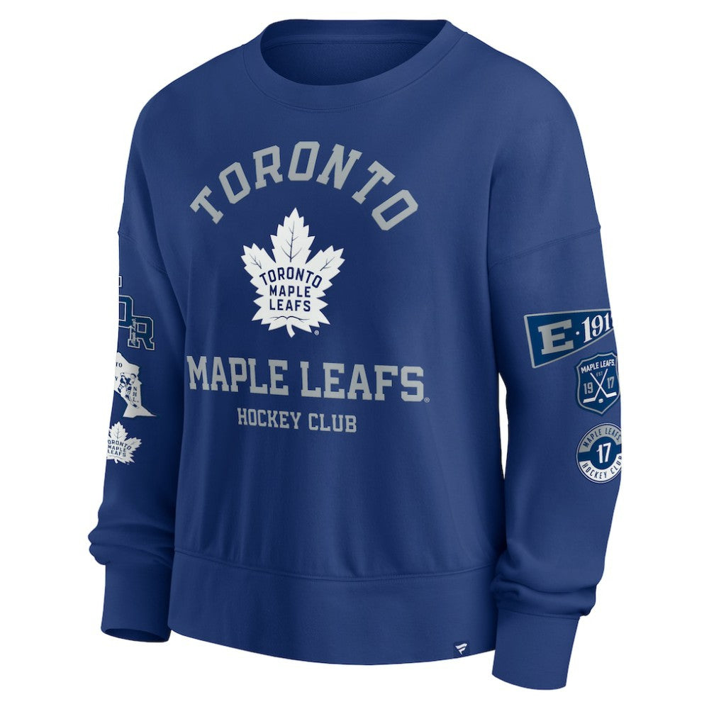 Toronto Maple Leafs Fanatics Women's Go Team Pullover Sweatshirt -  NHL Sweatshirts