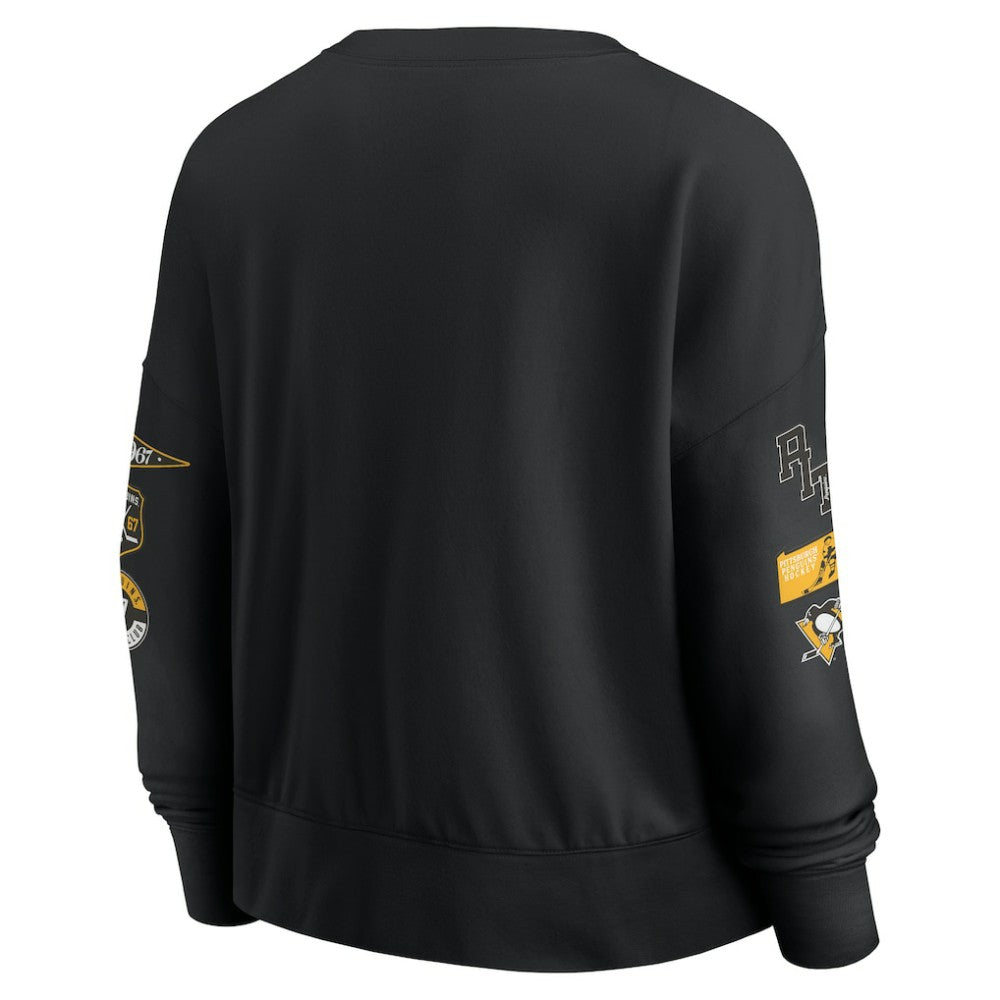 Pittsburgh Penguins Fanatics Women's Go Team Pullover Sweatshirt -  NHL Sweatshirts