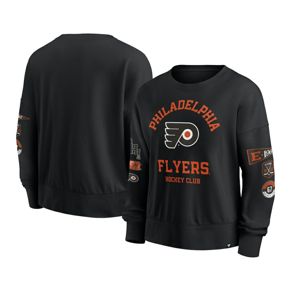 Philadelphia Flyers Fanatics Women's Go Team Pullover Sweatshirt -  NHL Sweatshirts