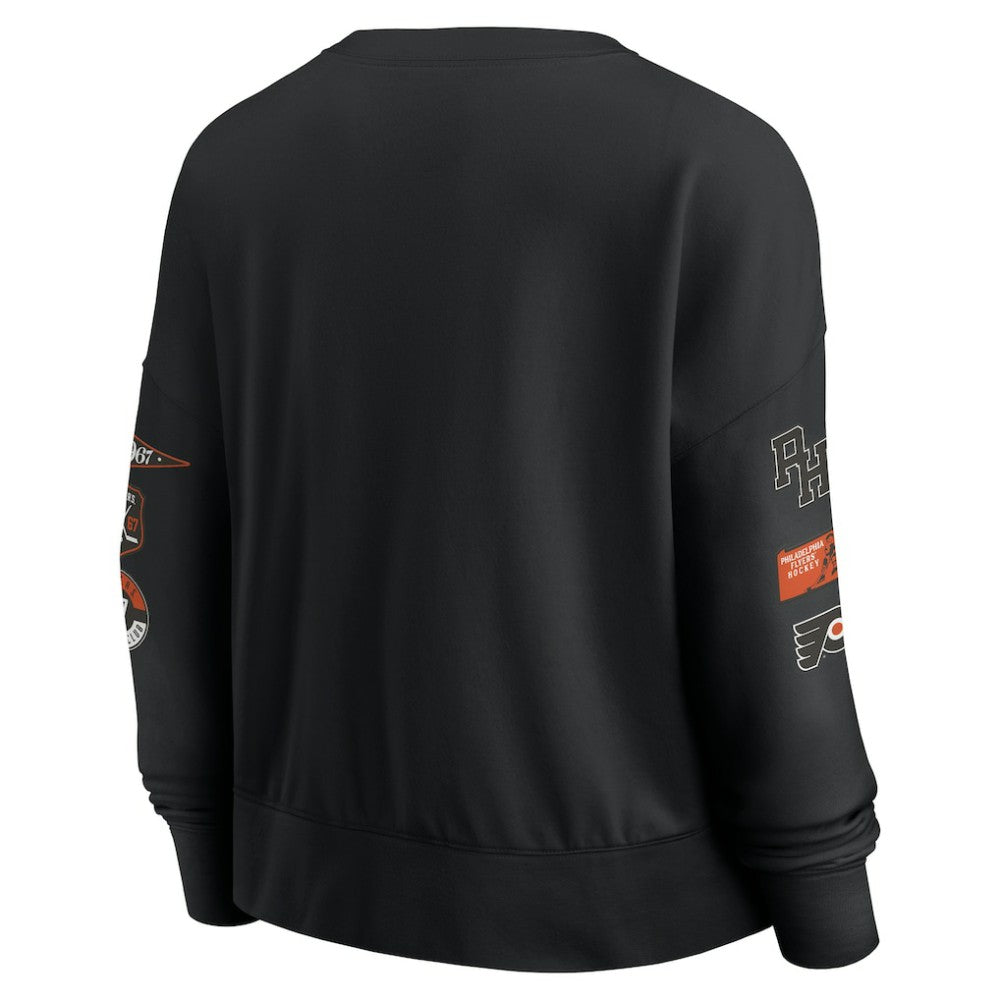 Philadelphia Flyers Fanatics Women's Go Team Pullover Sweatshirt -  NHL Sweatshirts