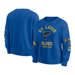 St. Louis Blues Fanatics Women's Go Team Pullover Sweatshirt -  NHL Sweatshirts