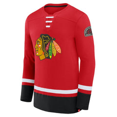 Chicago Blackhawks Fanatics High Point Long Sleeve T-Shirt -  NHL T-shirts