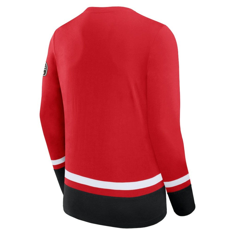 Chicago Blackhawks Fanatics High Point Long Sleeve T-Shirt -  NHL T-shirts