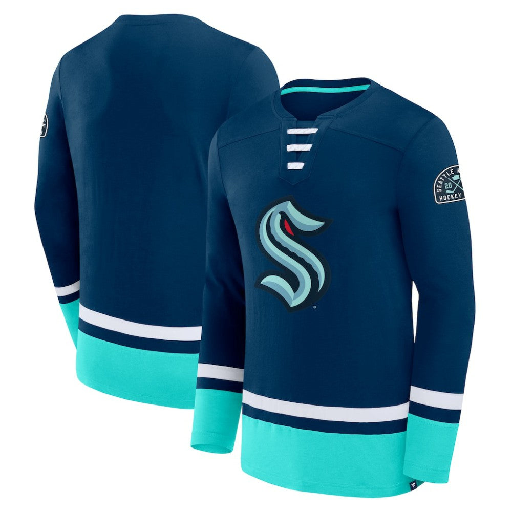 Seattle Kraken Fanatics High Point Long Sleeve T-Shirt -  NHL T-shirts