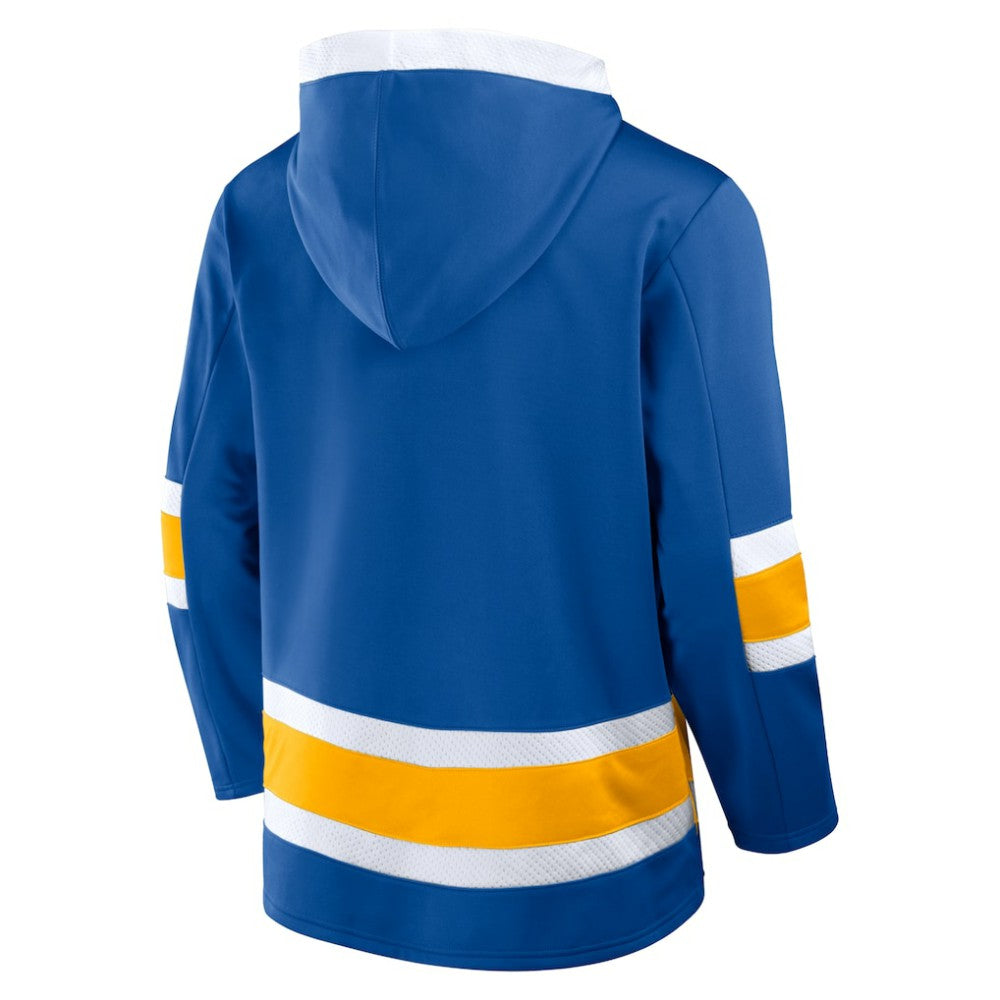 Buffalo Sabres Fanatics Inside Line Fleece Pullover Hoodie- Royal -  NHL Hoodies