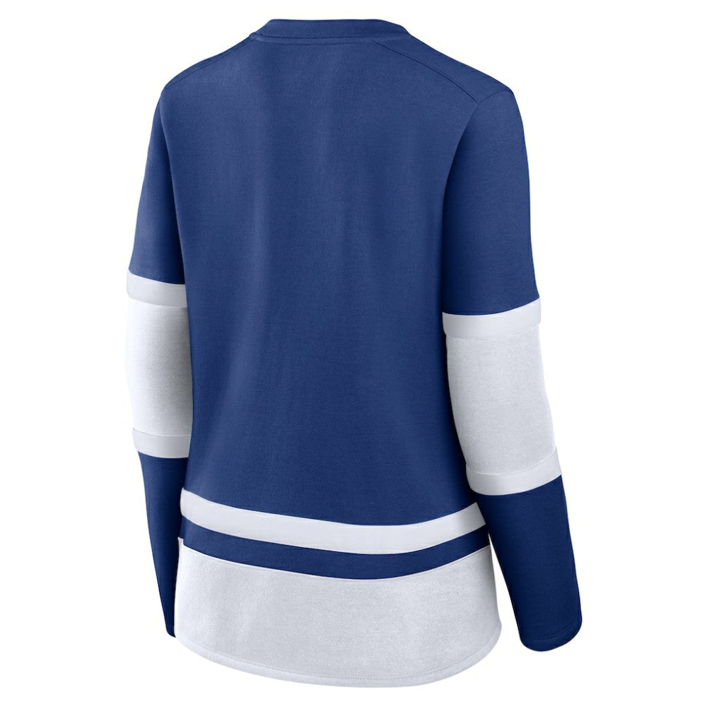 Tampa Bay Lightning Fanatics Women's Prime Time Lace-Up Long Sleeve T-Shirt -  NHL T-shirts