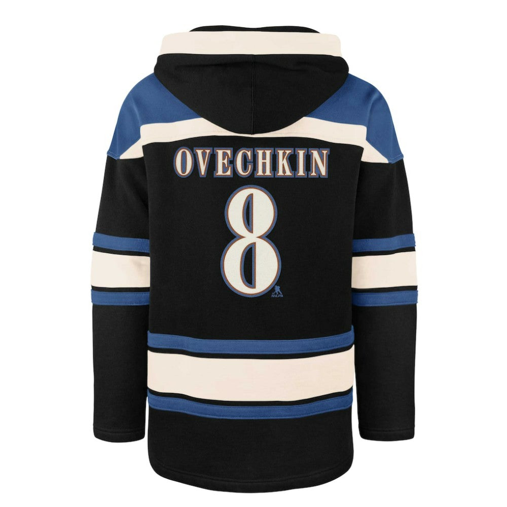 Alexander Ovechkin Washington Capitals '47 Player Name & Number Lacer Pullover Hoodie -  NHL Hoodies