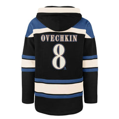 Alexander Ovechkin Washington Capitals '47 Player Name & Number Lacer Pullover Hoodie -  NHL Hoodies